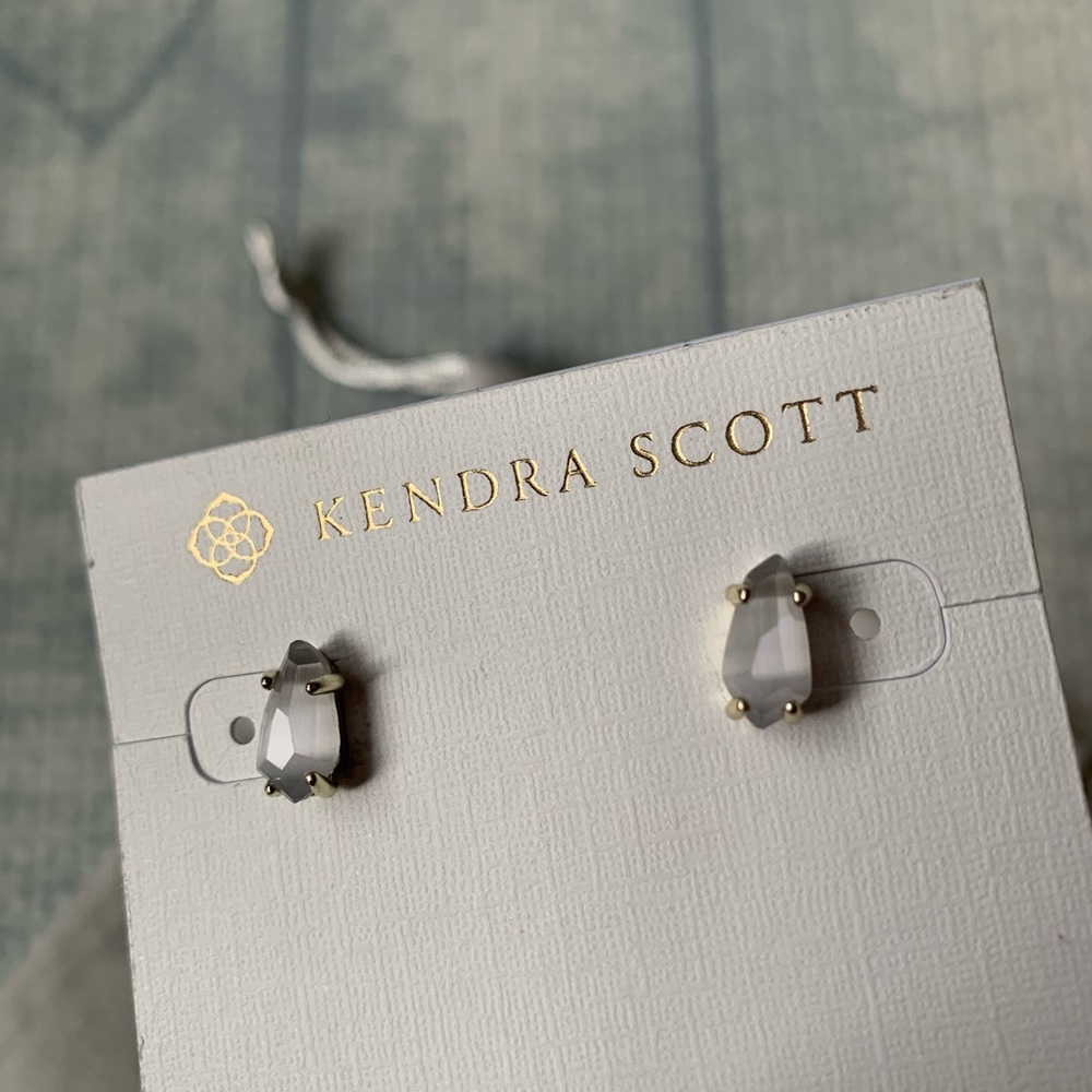 Kendra Scott silver stud earrings